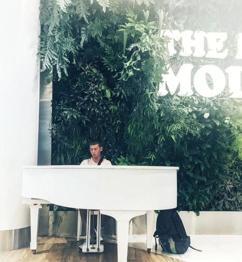 Public piano in Chișinau, Moldova