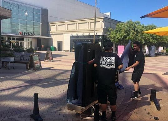 Public piano in Contra Costa County, California, United States