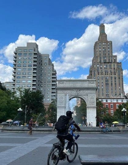 Photo of Washington Square Park at Washington Square Fountain, Washington Square South, Washington Square Village, Manhattan Community Board 2, Manhattan, New York County, New…