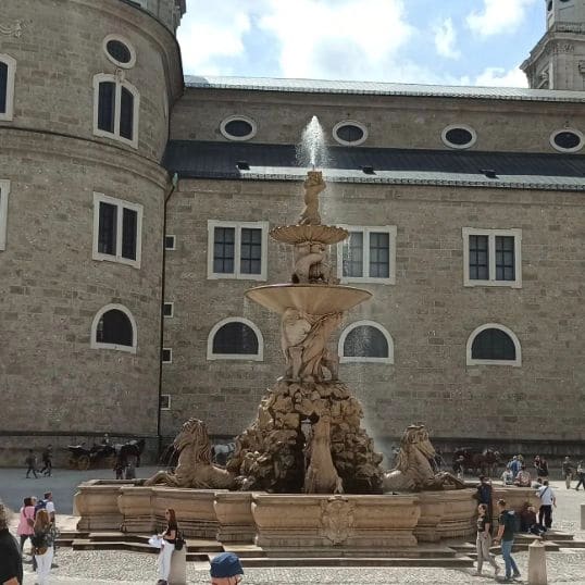Public piano in Salzburg, Salzburg, Austria