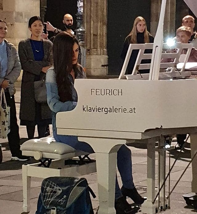Photo of Vienna, Austria at Saint Stephen's Cathedral, 3, Stephansplatz, Stubenviertel, Innere Stadt, Vienna, 1010, Austria. openpianoforrefugees