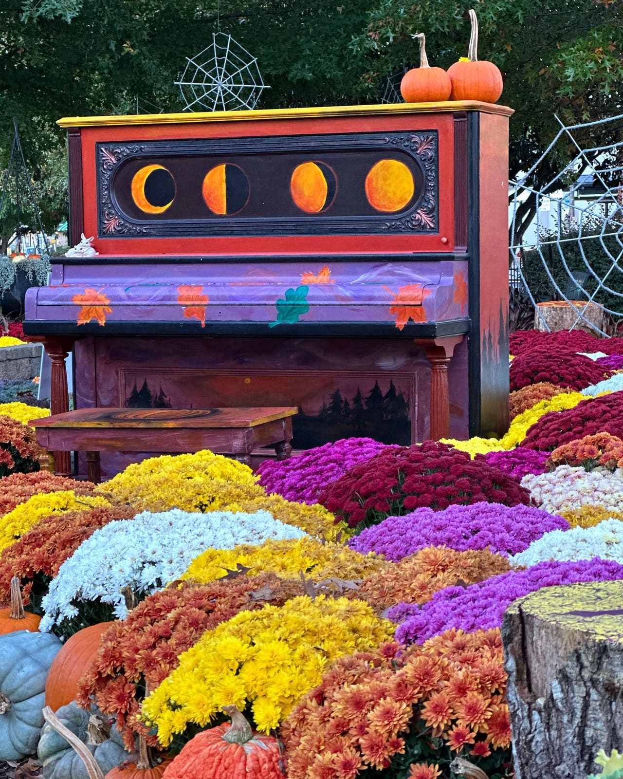 Public piano in Iredell County, North Carolina, United States