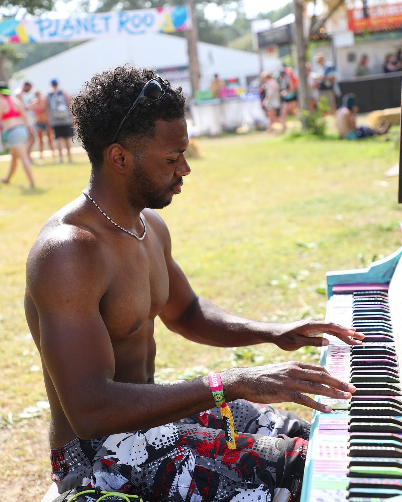 Public piano in Coffee County, Tennessee, United States