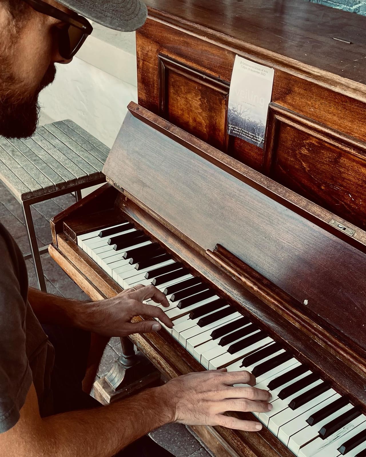 Public piano in New South Wales, Australia