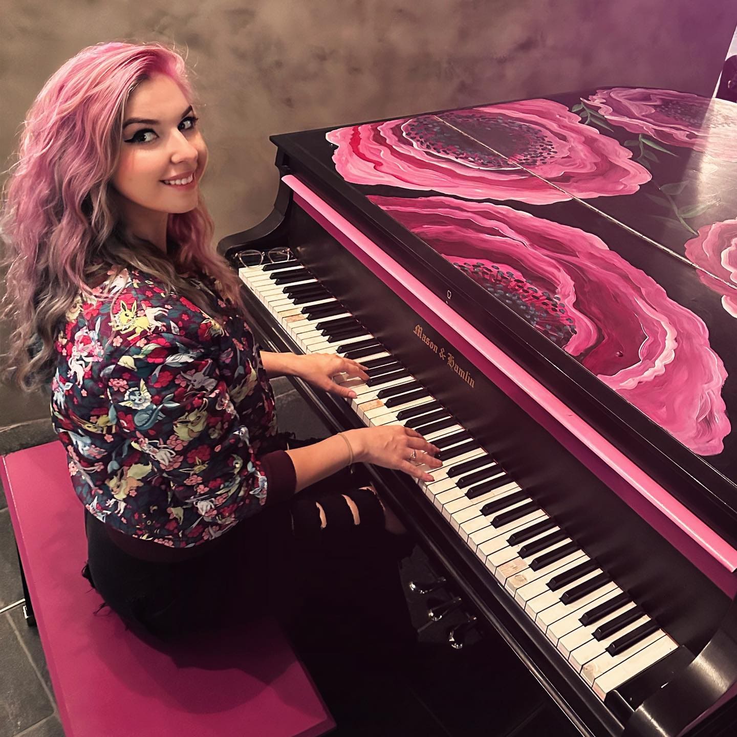 Public piano in Mesa, Arizona, United States