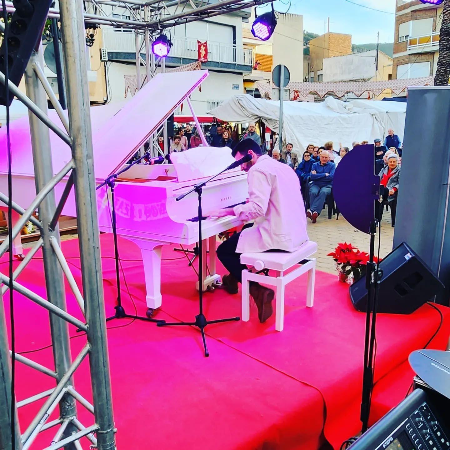 Public piano in Murcia, Region of Murcia, Spain