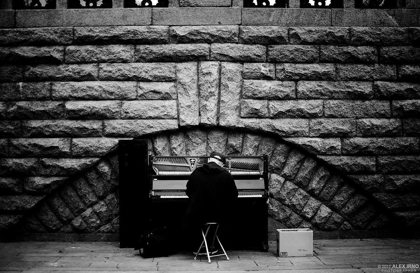 Public piano in Kyiv, Ukraine