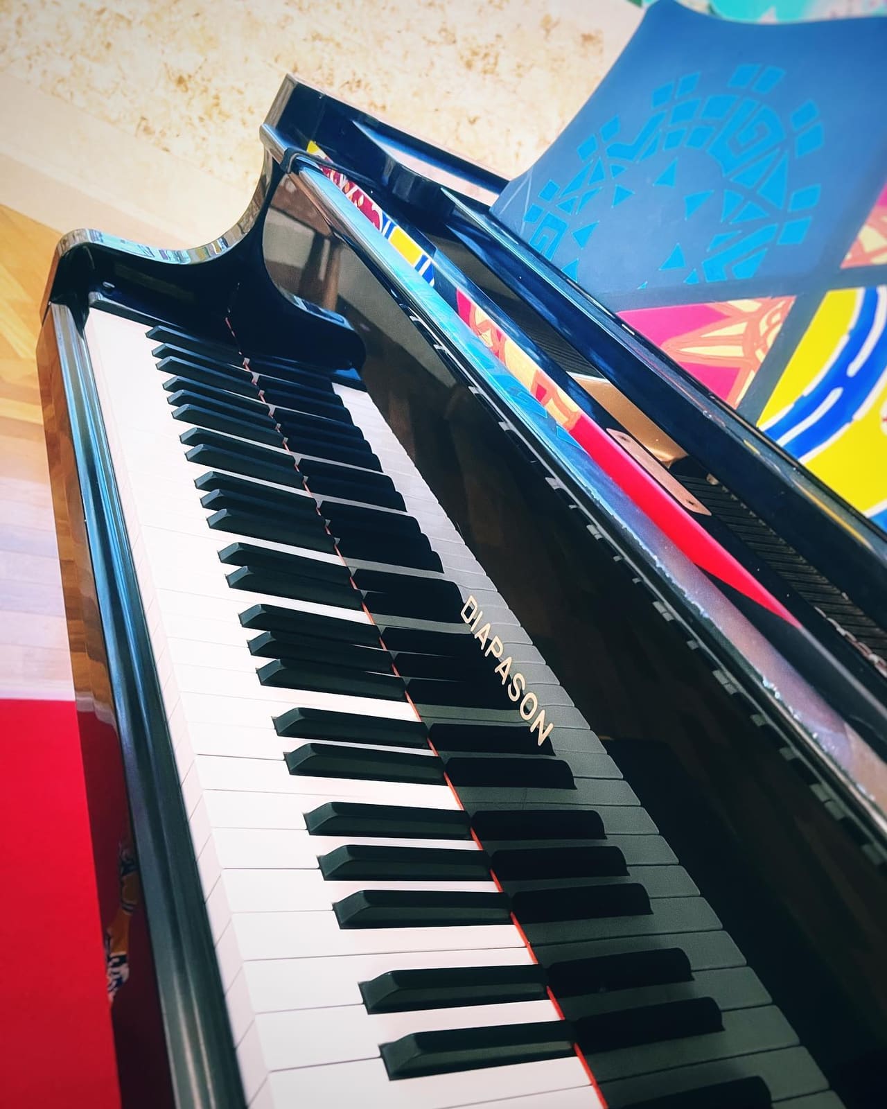 Public piano in Naha, Japan