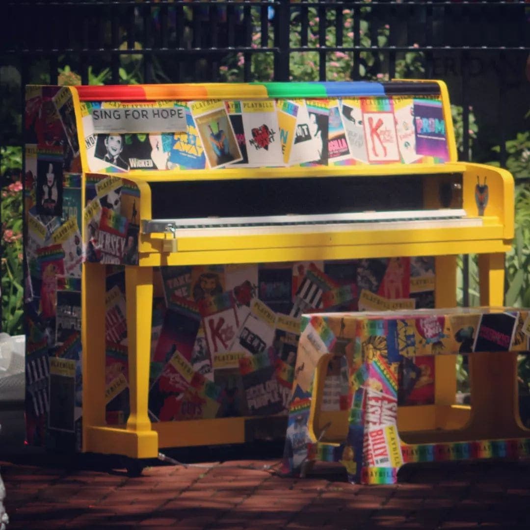 Photo of Christopher Park at 51, Christopher Street, West Village, Manhattan, New York County, New York, 10014, United States. pianist_without_borders