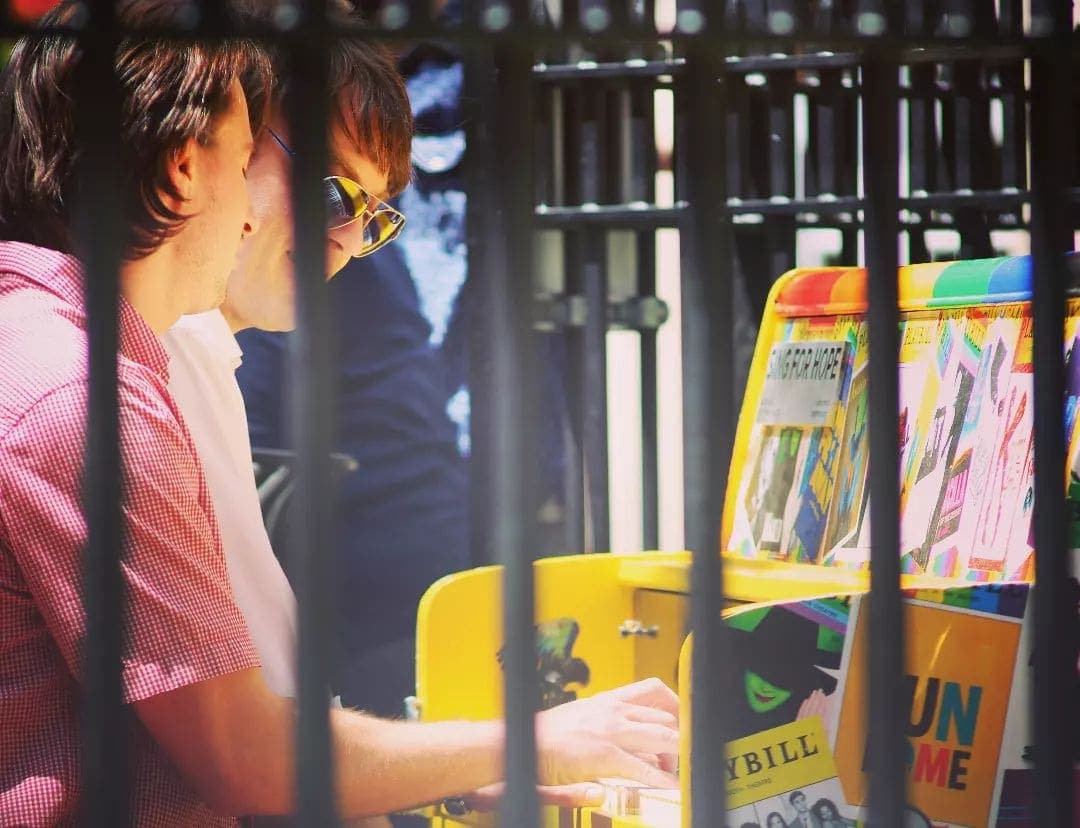 Photo of Christopher Park at 51, Christopher Street, West Village, Manhattan, New York County, New York, 10014, United States. pianist_without_borders