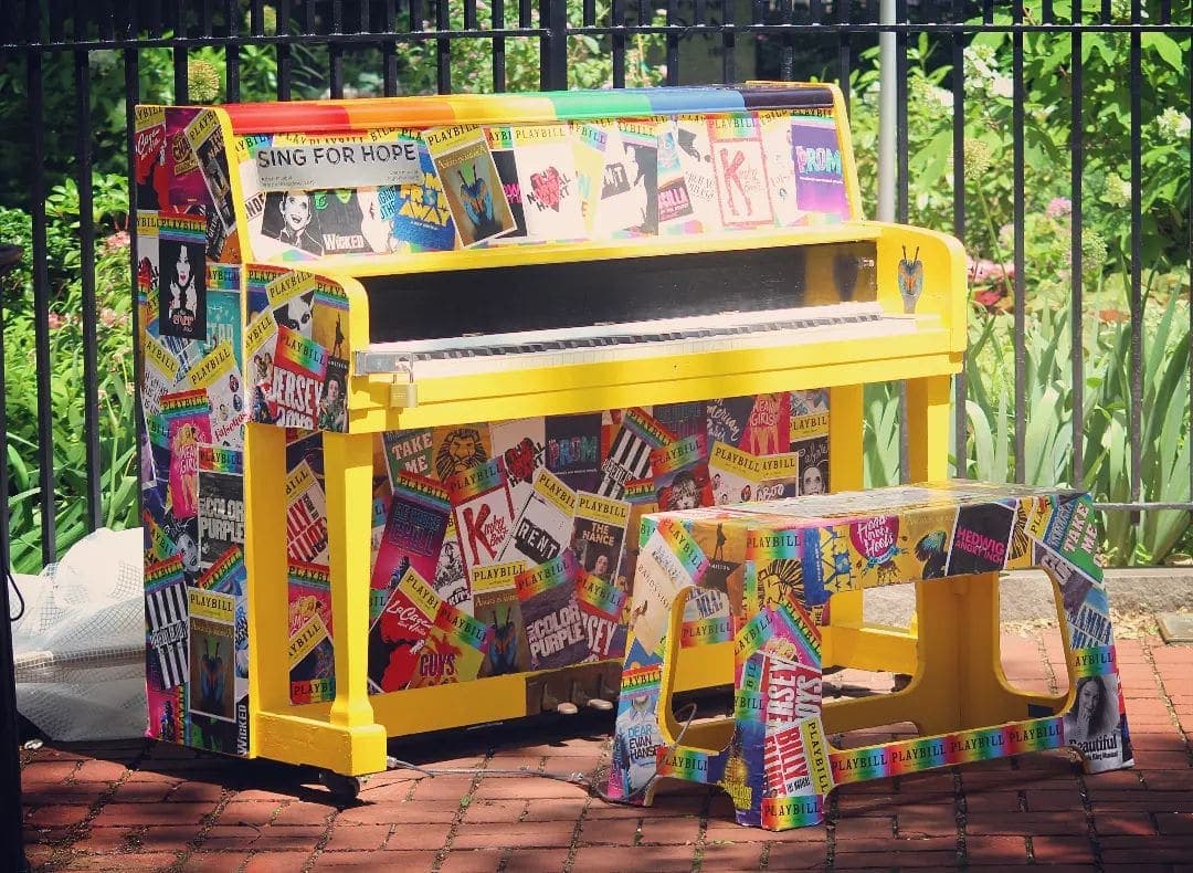 Photo of Christopher Park at 51, Christopher Street, West Village, Manhattan, New York County, New York, 10014, United States. pianist_without_borders