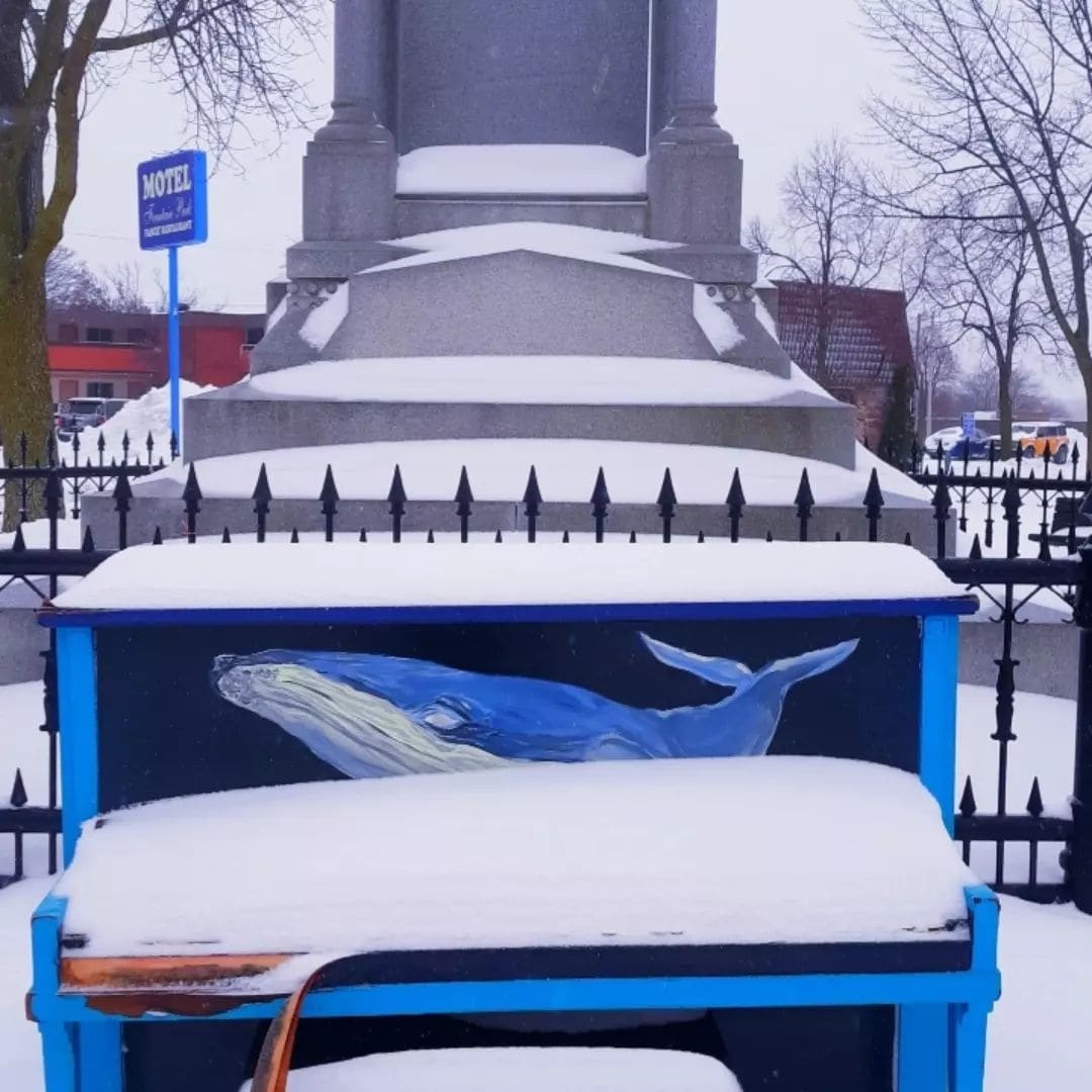 Public piano in St. Louis, Missouri, United States