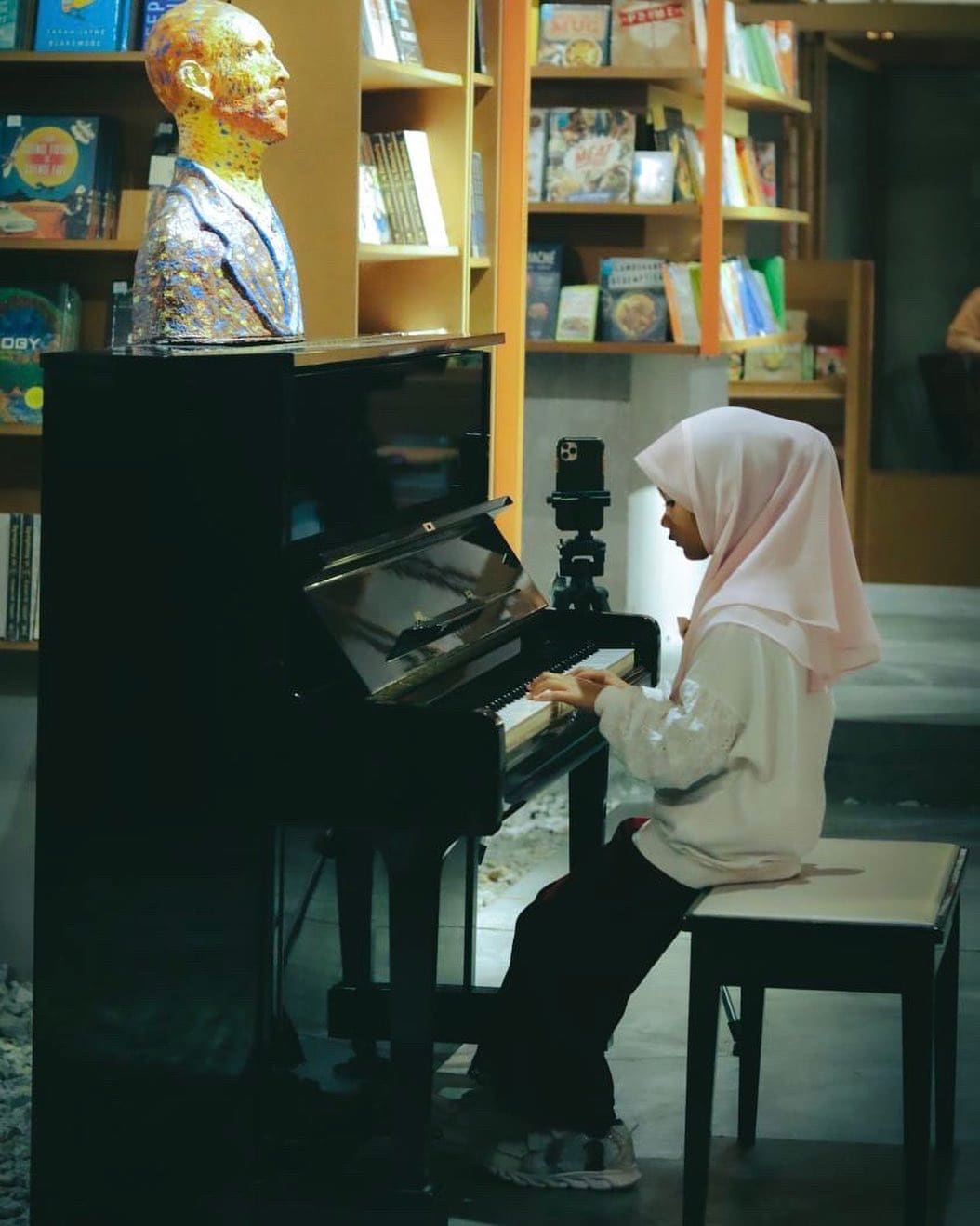 Public piano in Kuala Lumpur, Malaysia