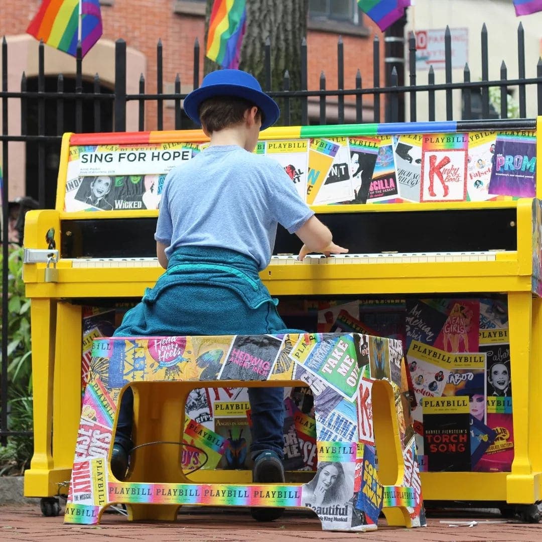 Photo of Christopher Park at 51, Christopher Street, West Village, Manhattan, New York County, New York, 10014, United States. pianist_without_borders