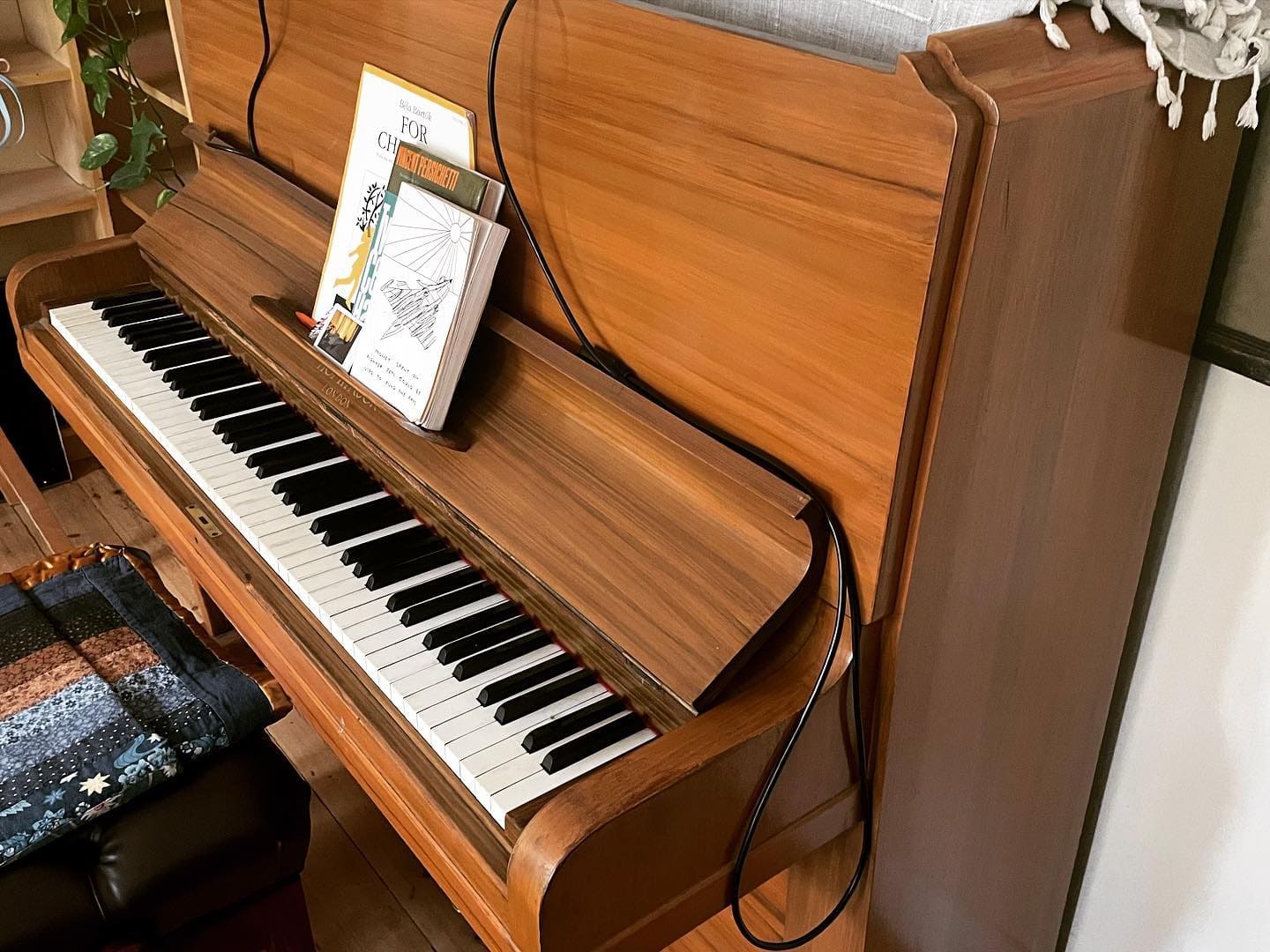Public piano in London, England, United Kingdom