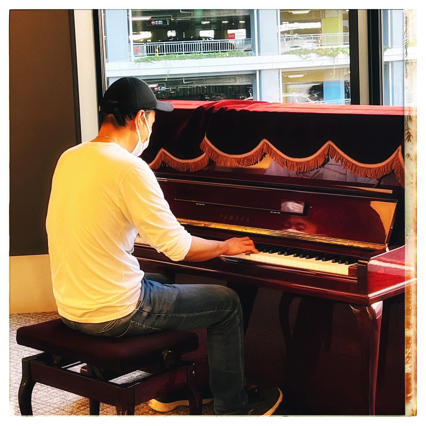 Public piano in Ota, Japan