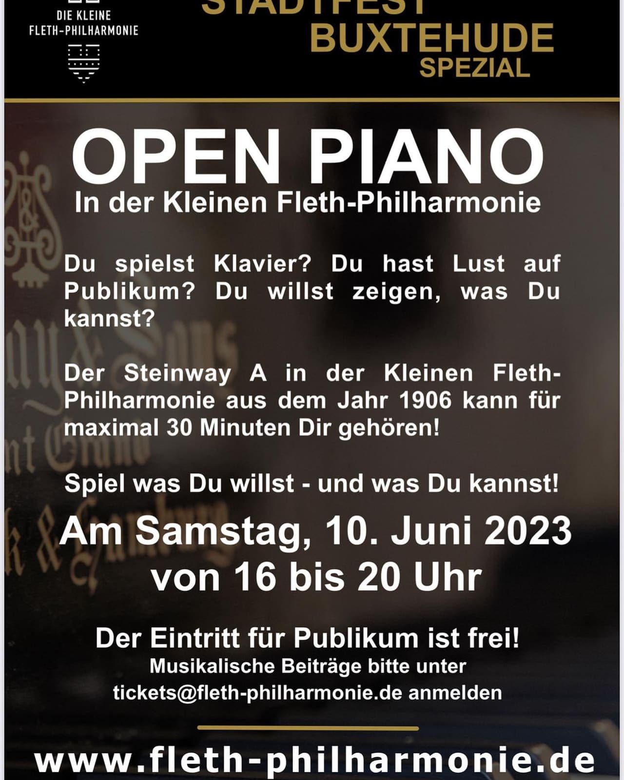Photo of Die Kleine Fleth-Philharmonie at 37, Westfleth, Buxtehude, Stade, Lower Saxony, 21614, Germany