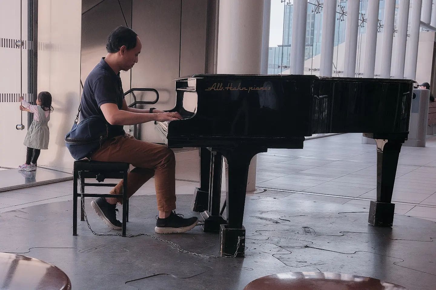 Public piano in Utrecht, Utrecht, Netherlands