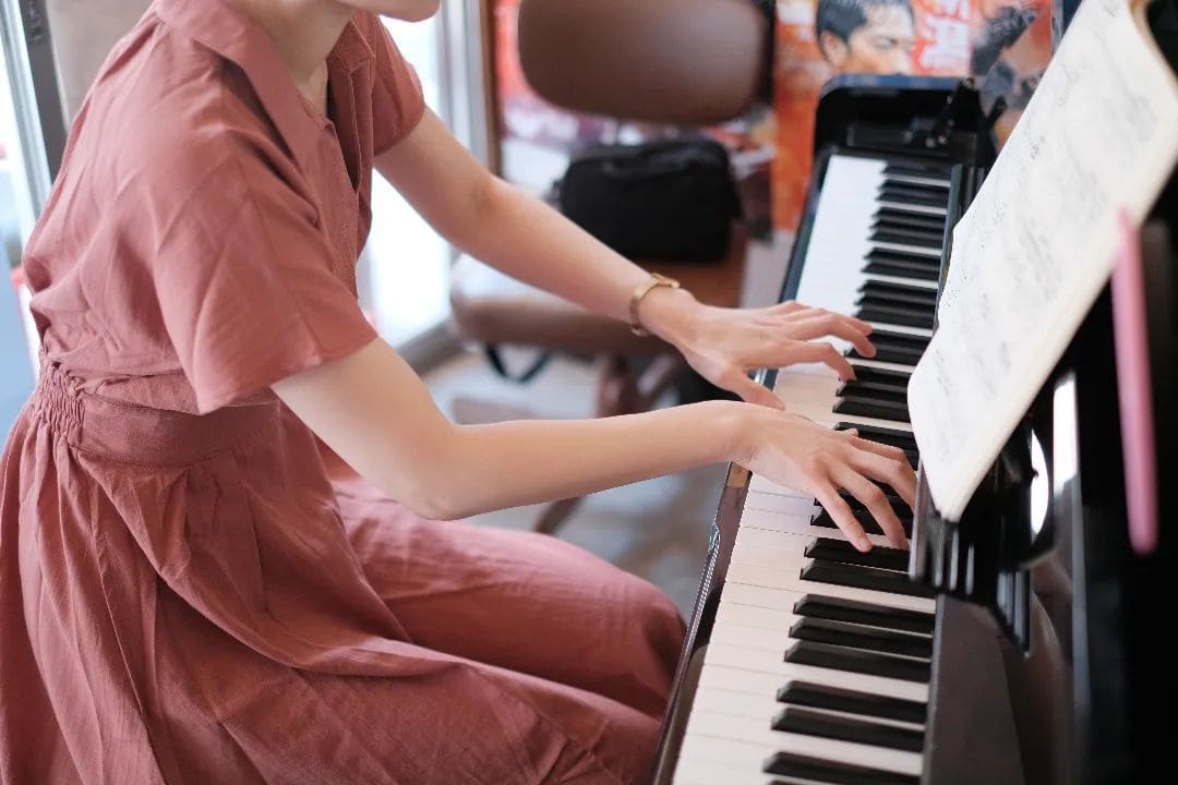Public piano in Niigata, Japan