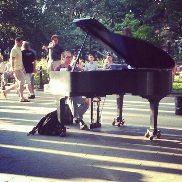 Photo of Washington Square Park at Washington Square Fountain, Washington Square South, Washington Square Village, Manhattan Community Board 2, Manhattan, New York County, New…