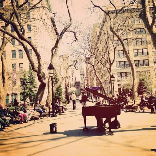 Photo of Washington Square Park at Washington Square Fountain, Washington Square South, Washington Square Village, Manhattan Community Board 2, Manhattan, New York County, New…