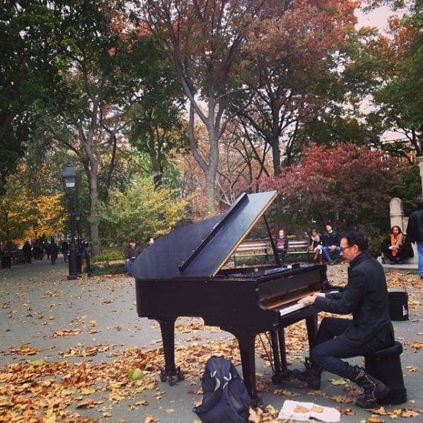 Photo of Washington Square Park at Washington Square Fountain, Washington Square South, Washington Square Village, Manhattan Community Board 2, Manhattan, New York County, New…