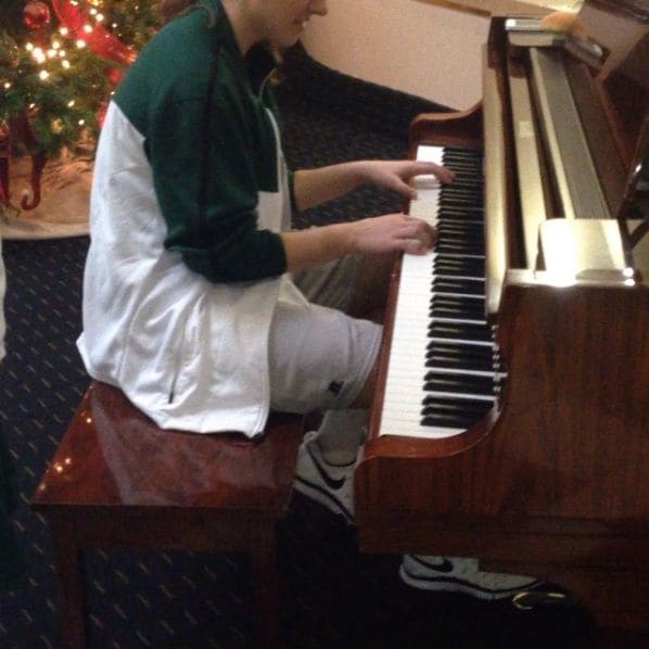 Public piano in Greenville, South Carolina, United States