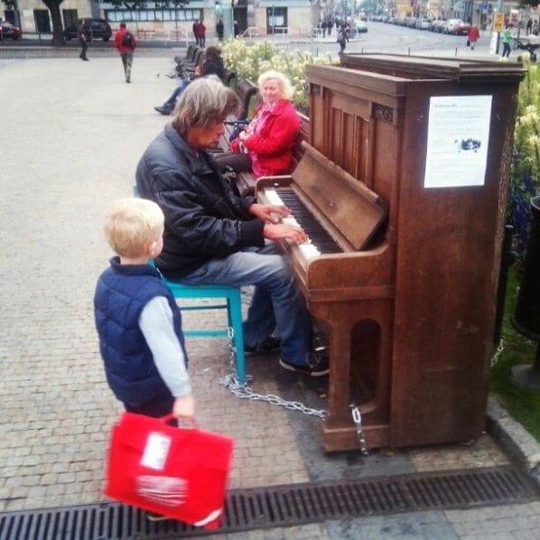 Public piano in Prague, Prague, Czechia