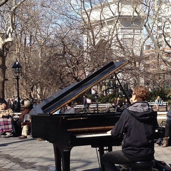 Photo of Washington Square Park at Washington Square Fountain, Washington Square South, Washington Square Village, Manhattan Community Board 2, Manhattan, New York County, New…