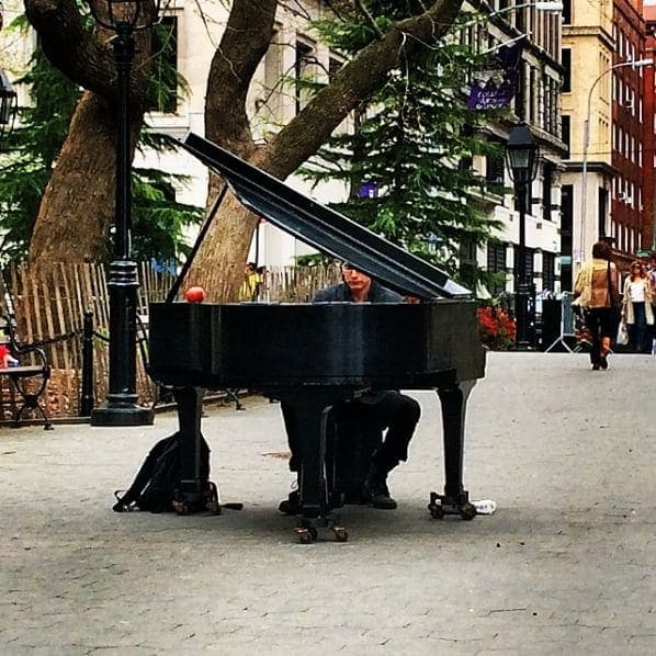Photo of Washington Square Park at Washington Square Fountain, Washington Square South, Washington Square Village, Manhattan Community Board 2, Manhattan, New York County, New…