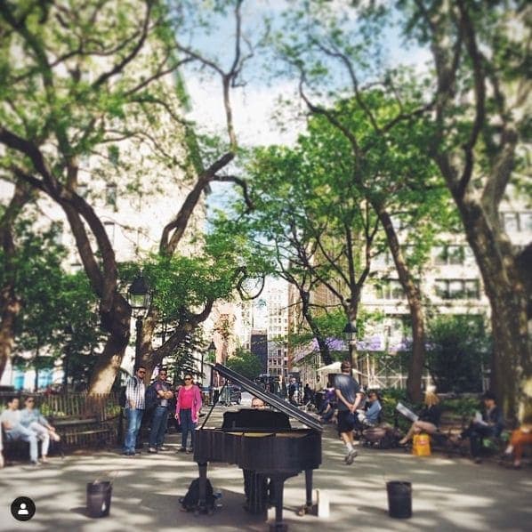 Photo of Washington Square Park at Washington Square Fountain, Washington Square South, Washington Square Village, Manhattan Community Board 2, Manhattan, New York County, New…