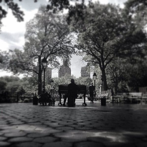 Photo of Washington Square Park at Washington Square Fountain, Washington Square South, Washington Square Village, Manhattan Community Board 2, Manhattan, New York County, New…