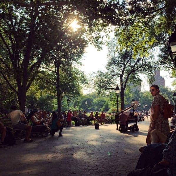 Photo of Washington Square Park at Washington Square Fountain, Washington Square South, Washington Square Village, Manhattan Community Board 2, Manhattan, New York County, New…