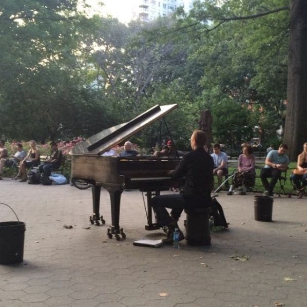 Photo of Washington Square Park at Washington Square Fountain, Washington Square South, Washington Square Village, Manhattan Community Board 2, Manhattan, New York County, New…