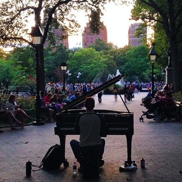 Photo of Washington Square Park at Washington Square Fountain, Washington Square South, Washington Square Village, Manhattan Community Board 2, Manhattan, New York County, New…