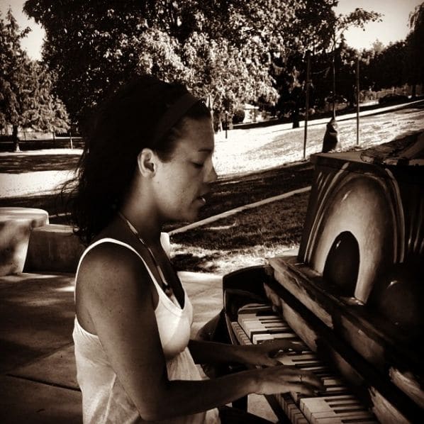 Public piano in Seattle, Washington, United States