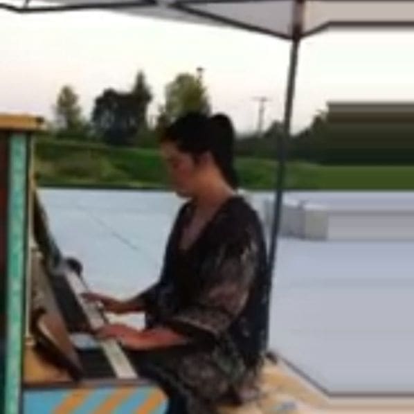 Public piano in Seattle, Washington, United States