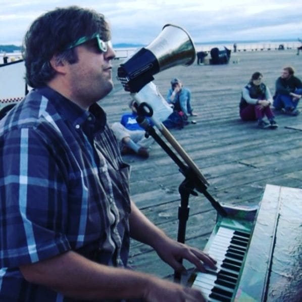 Public piano in Seattle, Washington, United States