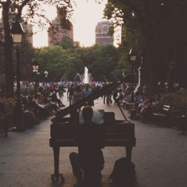 Photo of Washington Square Park at Washington Square Fountain, Washington Square South, Washington Square Village, Manhattan Community Board 2, Manhattan, New York County, New…