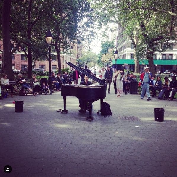 Photo of Washington Square Park at Washington Square Fountain, Washington Square South, Washington Square Village, Manhattan Community Board 2, Manhattan, New York County, New…