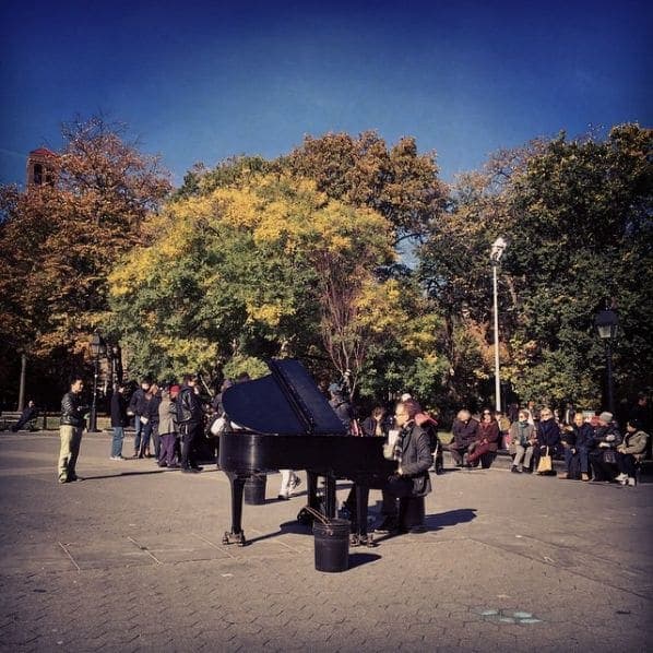 Photo of Washington Square Park at Washington Square Fountain, Washington Square South, Washington Square Village, Manhattan Community Board 2, Manhattan, New York County, New…