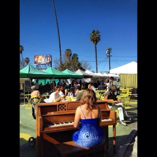 Photo of Silver Lake Farmers Market at Silverlake Farmers Market, Sunset Triangle Plaza, Los Angeles, California, 90026-2106, United States
